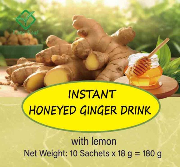 Ginger Tea With Lemon Flavor
